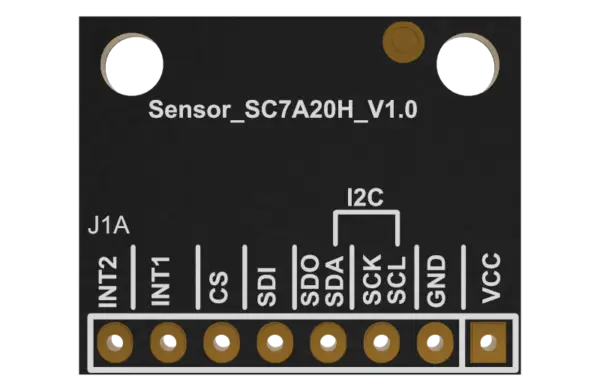 SC7A20H Accelerometer - Image 4